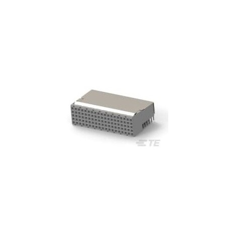 Te Connectivity Board Connector, 95 Contact(S), 5 Row(S), Right Angle, Solder Terminal, Gray Insulator 2170864-1